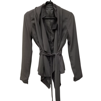 Womens grey basque jacket size 8 
