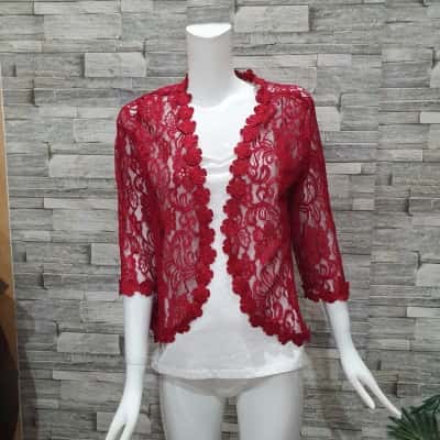 Liz Jordan lace jacket