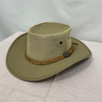 Barmah Australia Unisex Safari Hat Size M Khakish 