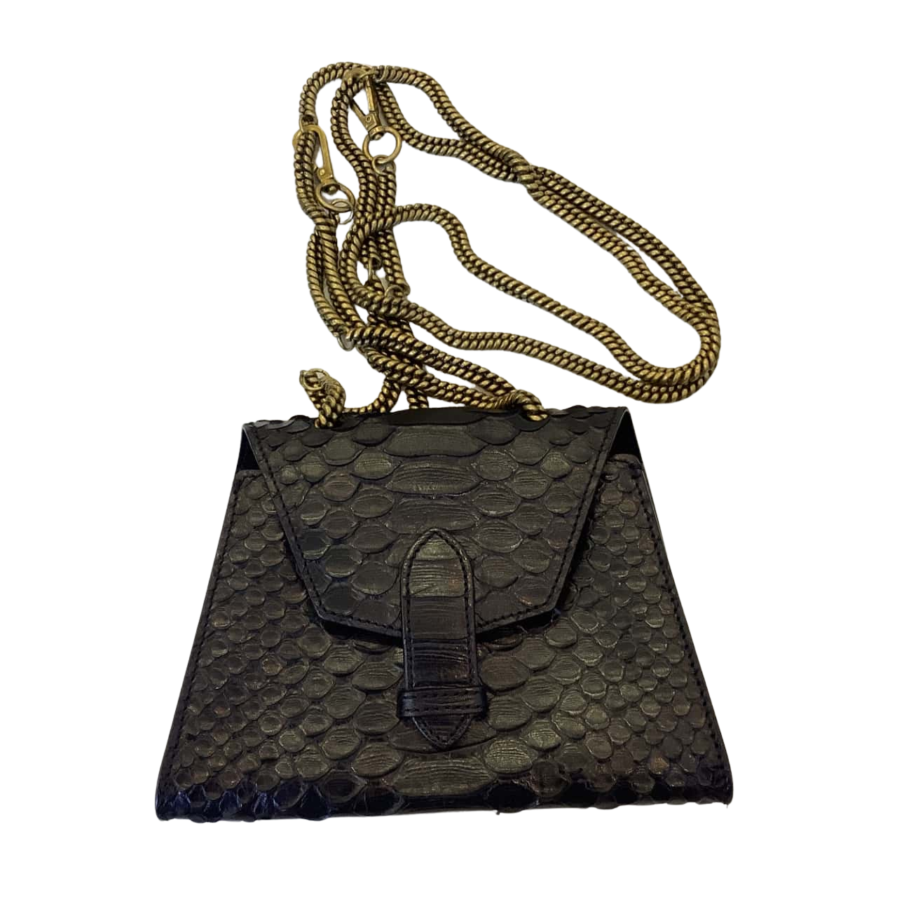 Zimmermann Womens Scale Embossed Cross Body Purse Black(s)