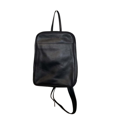 Futurama Womens Leather Backpack Black  