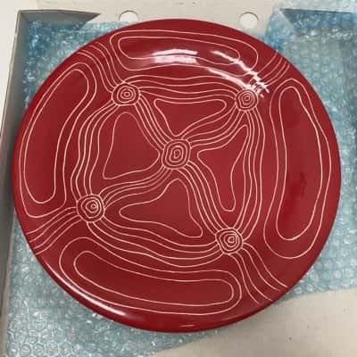Bindi Bindi Red Ceramic Plate