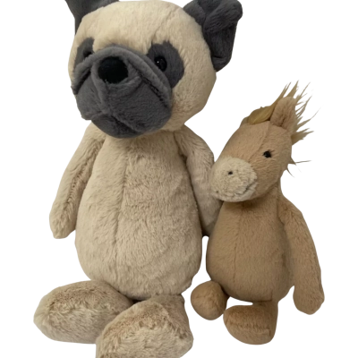 2x Jellycat Plush 