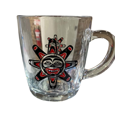  Vintage Candiana glass mug