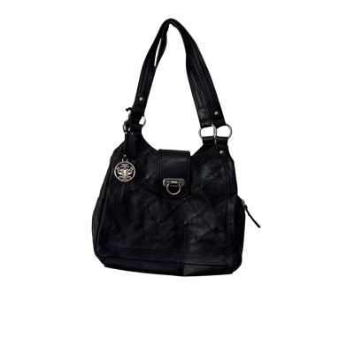 Colorado Womens Handbag Black  leather 