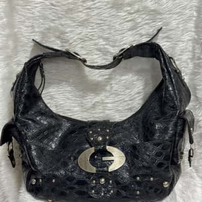  Womens Black  / Silver shoulder bag