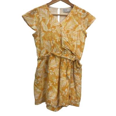 Decjuba - Girls Jumpsuit - Size M - Orange / White / Yellow 