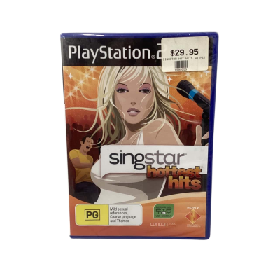NEW - Playstation 2 Singstar Hottest Hits