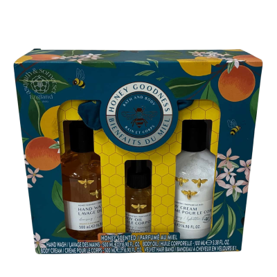 Asquith & Somerset Honey Goodness Bath & Body set 