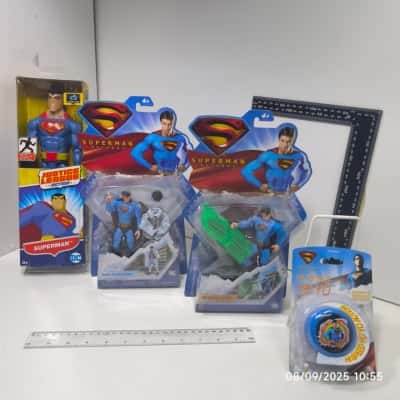 4pcs Superman Toy Bundle Sealed As New