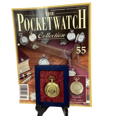 ‘Bagatelle’ (1860s-style) #55 Gold Hachette Pocket Watch 