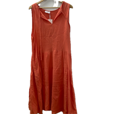 Cali & Co Womens Dress Size XXL Coral 