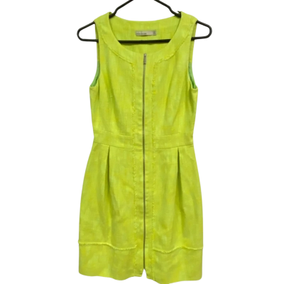 Karen Millen Womens  Size 10 Midi Dress Green 