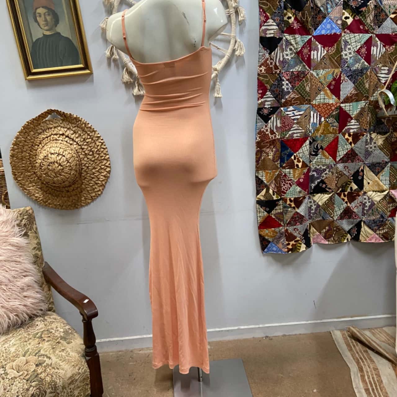 Skims Apricot Maxi Dress Size XS(s)