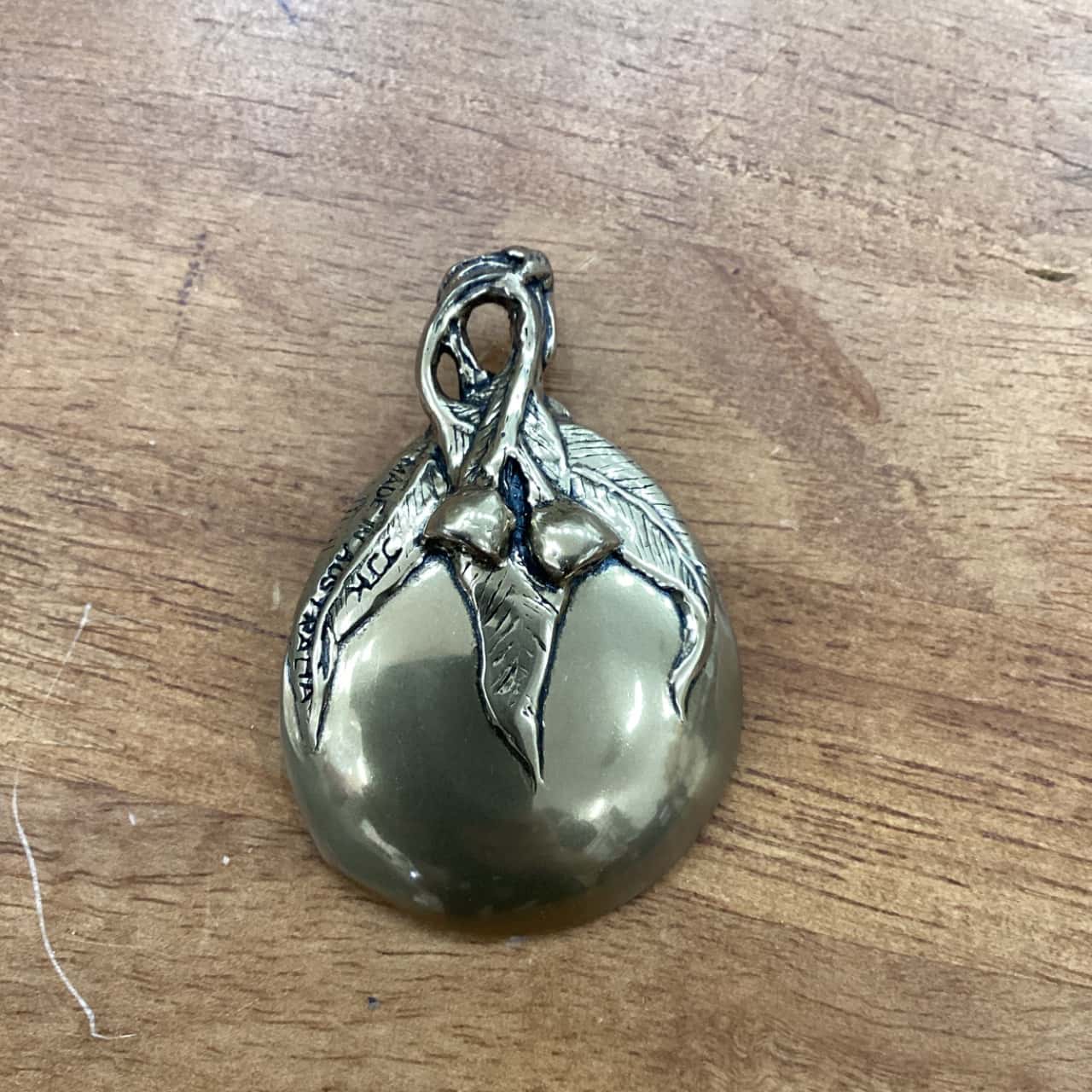 Vintage JJK Australia Decorative Brass Tea Spoon (s)