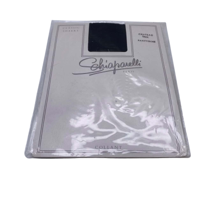 BNIB Schiaparelli Chateau Pantyhose Vintage Black HTH2