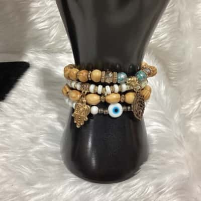  Womens Beaded Bracelet / Earrings / Necklace Other 