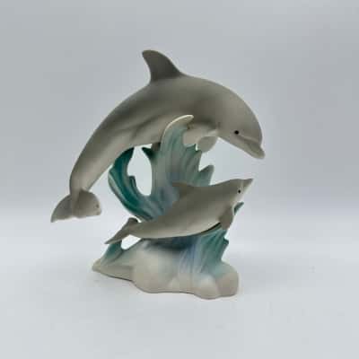 Highbank Porcelain Dolphin Figurine Scotland