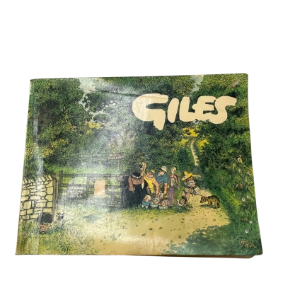 Giles classic cartoon books X2