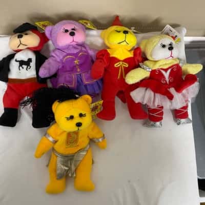 Lot of 5 Beanie Kids
