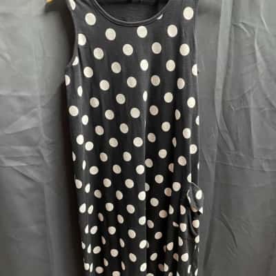 Gordon Smith Womens Size S Black & White Dress With Pocket