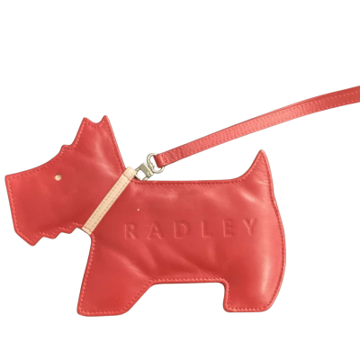 Radley London Scotty Dog Wallet  Red Leather  20cm Long