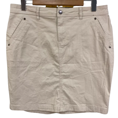 BNWT Katies Womens Size 14 Skirt Beige / Stone