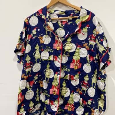 Peter Alexander The Grinch PJ Set Womens  Size XXXL 