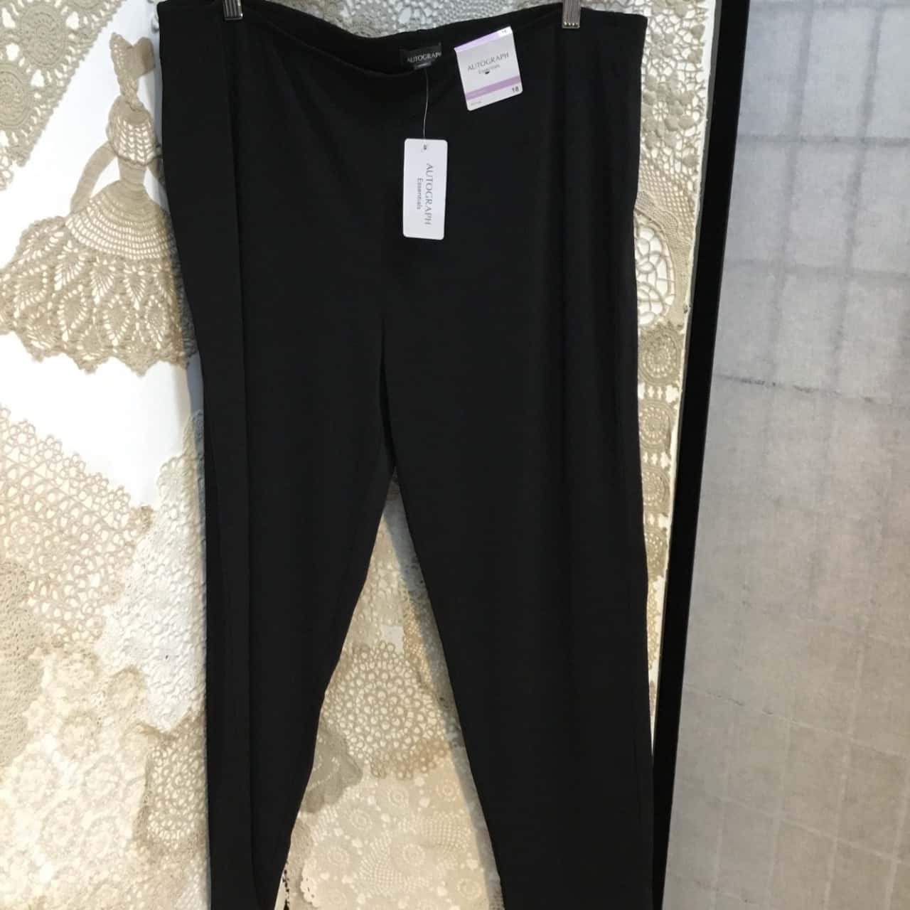 Autograph Womens Size 18 Black Pants BNWT