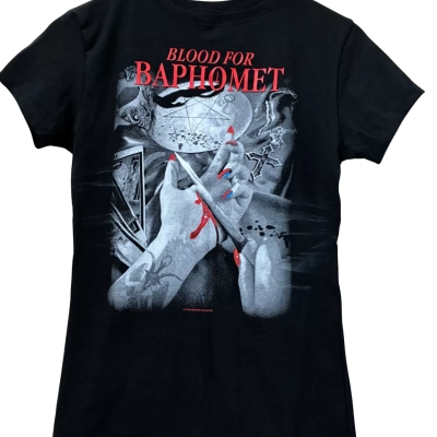 Avelina De Moray blood for baphomet girls Tshirt