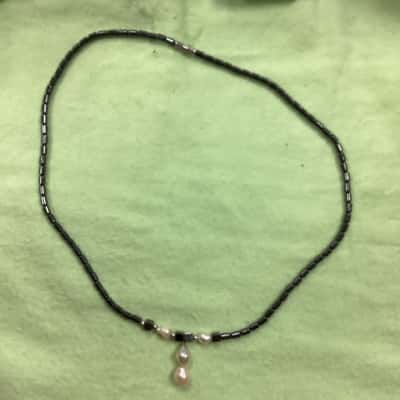  Womens  Necklace freshwater pearl pendant