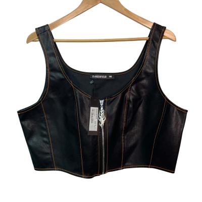 Dangerfield Womens  Size 16 Black  Corset 