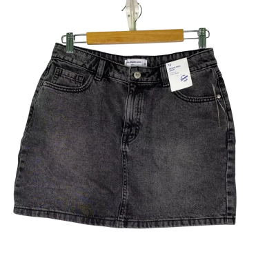 Denim Co. Womens  Size 12 Denim Skirt / Mini Skirt Grey 