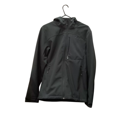 Mens Macpac Size L Hood Jacket Black  