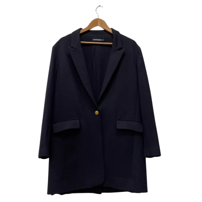 Sportscraft Womens  Size 14 Winter Coat Navy Blue 