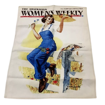 NWOT Retro The Australian Women’s Weekly Tea Towel