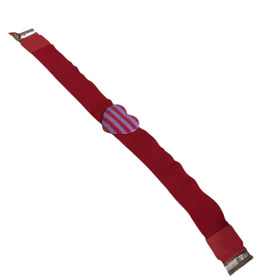 Alannah Hill Womens  Size M Liquorice Gumdrop Belt Purple/Red 