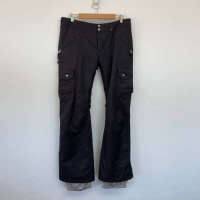 Burton Black Ski Snow Pants Size M 