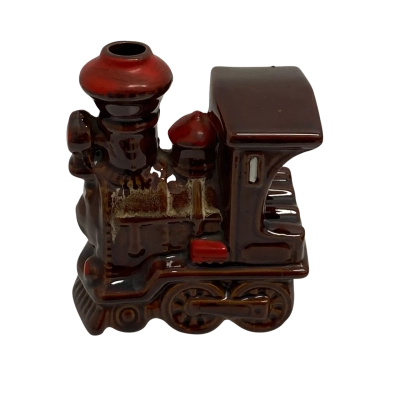Vintage Ceramic Steam Locomotive Smoking Ashtray