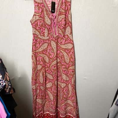 Sportsgirl Womens  Size 8 Pattern / Pink  / Red Dress
