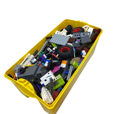 Lego Medium Brick Box Filled With 1.7Kg Mixed Lego