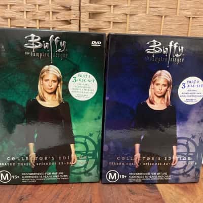 Limited Edition BUFFY THE VAMPIRE SLAYER Season Three Box Set  Collectors Edition Birthday Christmas gift episodes 23-44 pop culture 