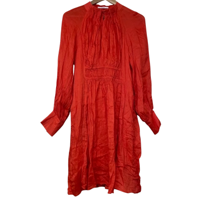 Country Road - Linen & Silk Mini Dress - Size 12 