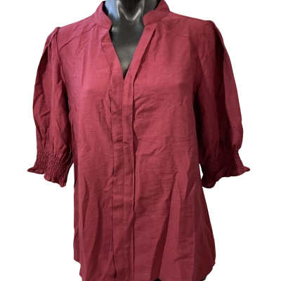  Halara   Size M Blouse Maroon 