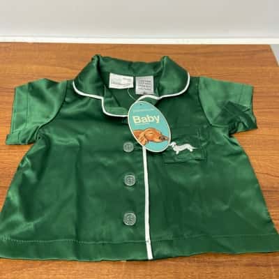 Peter Alexander Kids  Size 0-3m Emerald green PJs 