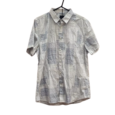 Sportscraft Mens Size L Multi Pattern Henry Shirt 