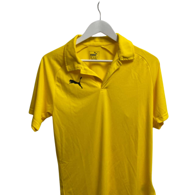 Puma Womens  Size S Yellow Athletic Shirt