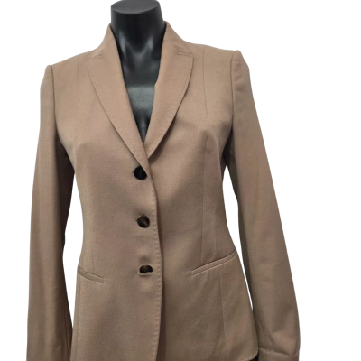 Hugo Boss Womens  Size 4 Blazer Camel/tan