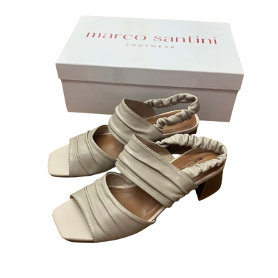 BNIB Marco Santini Sassy Leather Shoes Size 36