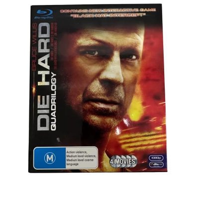 DIE HARD Quadrilogy + Black Hat Intercept (5 Disc Set)